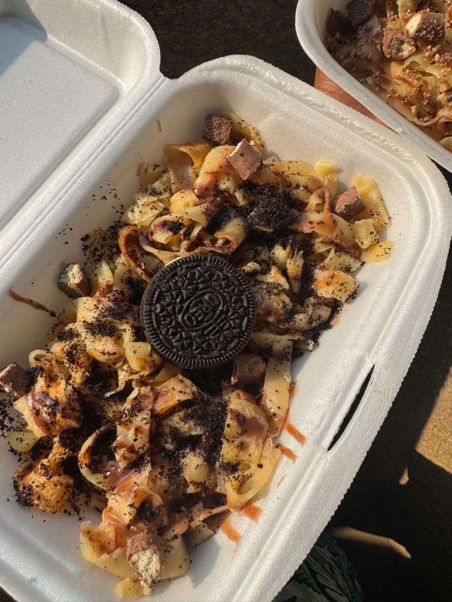 Fettucine gourmandes sucrées