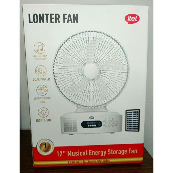 Ventilateur solaire 12 pouces