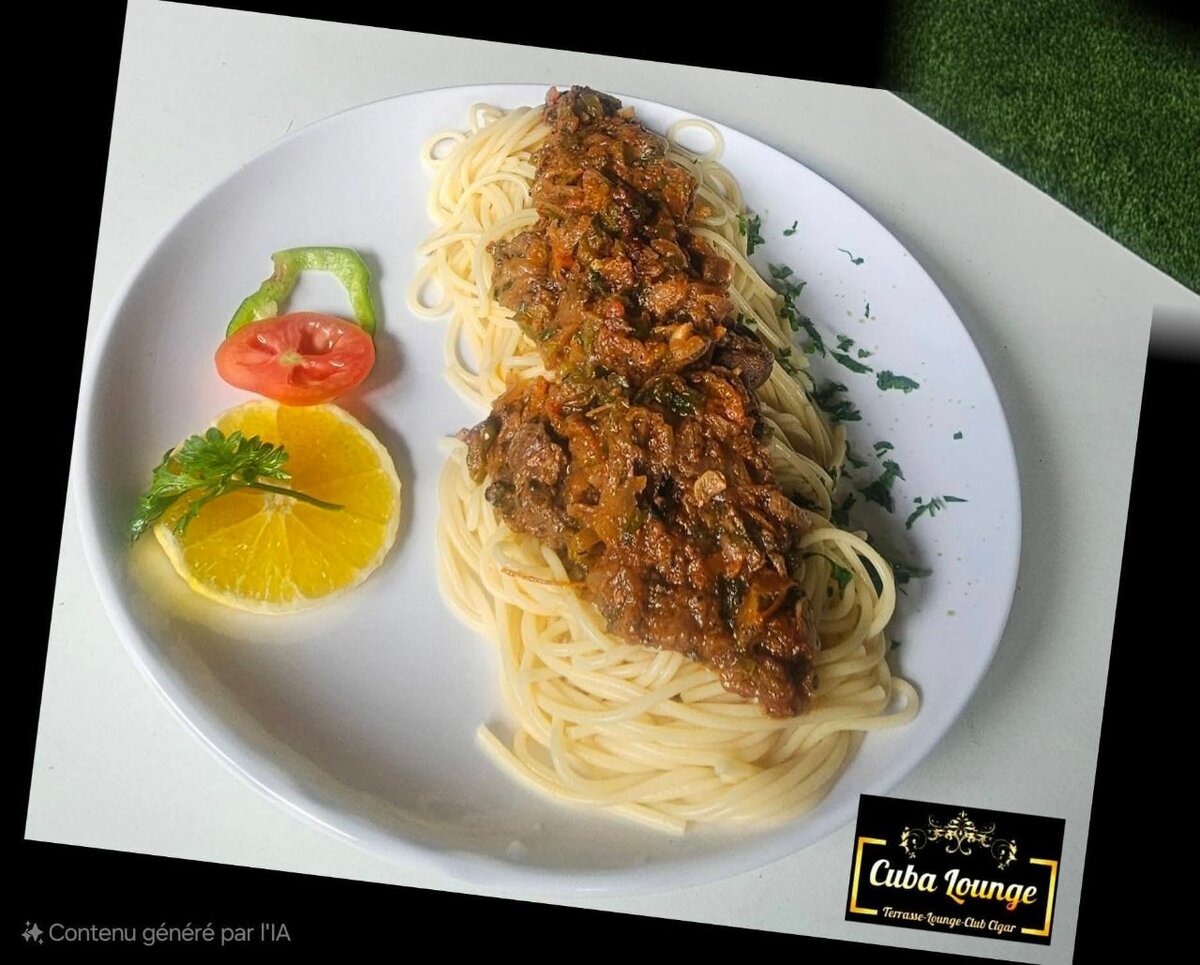 Plat savoureux pour repas