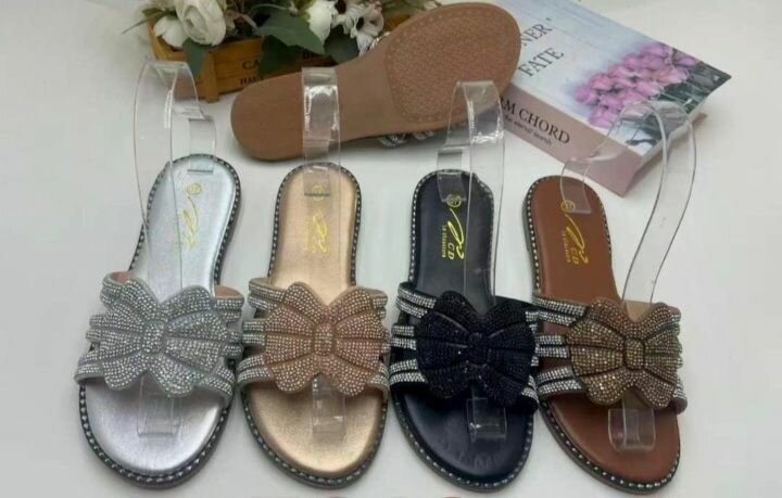 Sandales élégantes en perles