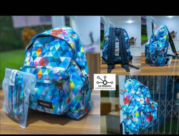 Sac à dos Eastpak bleu multicolore