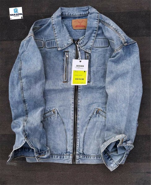 Veste en denim tendance