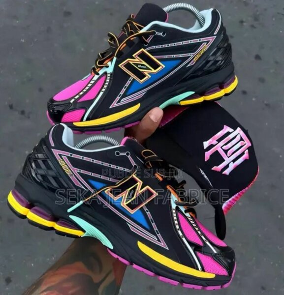 Sneakers colorés tendance