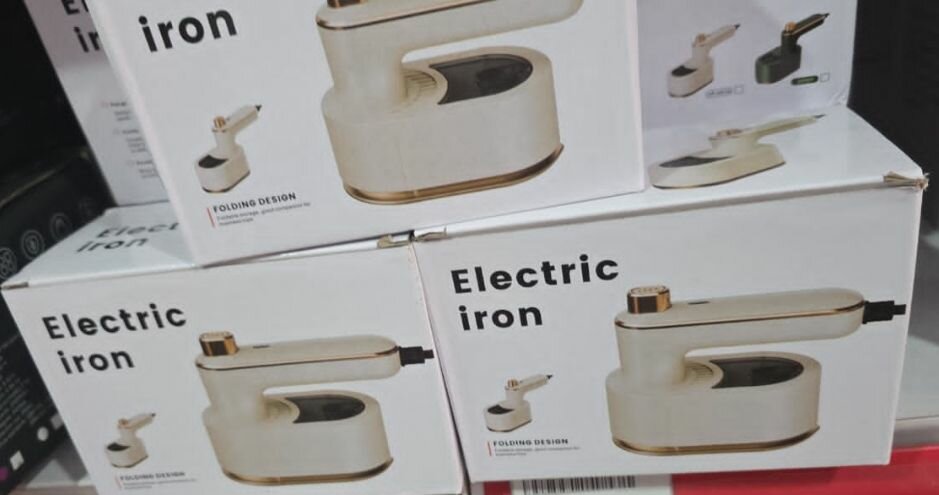 Fer à repasser électrique 2-en-1