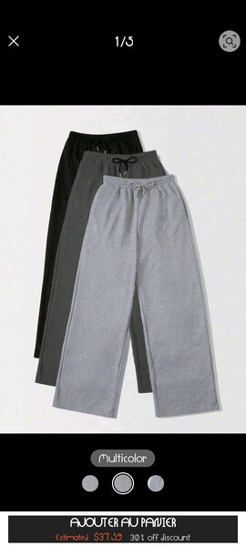 Pantalon de survêtement multicolore pour femmes