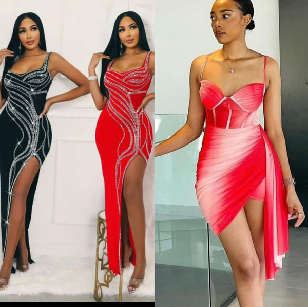 Robe de soirée glamour