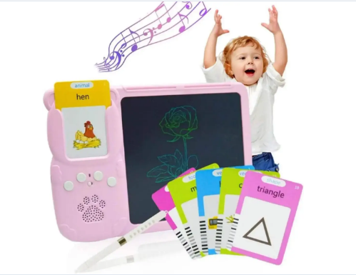 Flash Cards Reader With Lcd Writing Board / 2years+