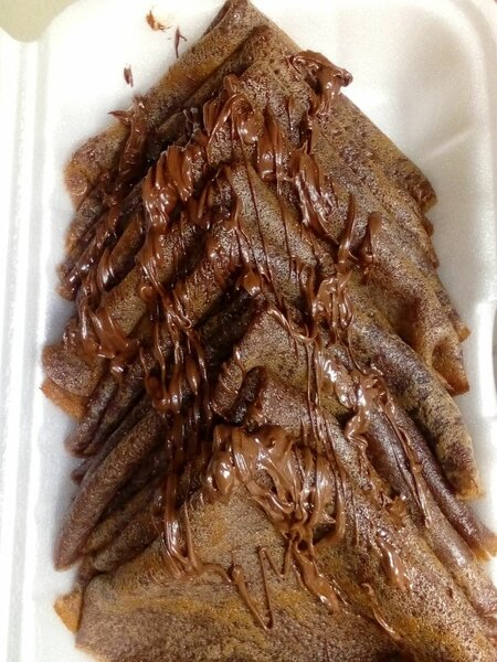 Crêpes au chocolat gourmandes