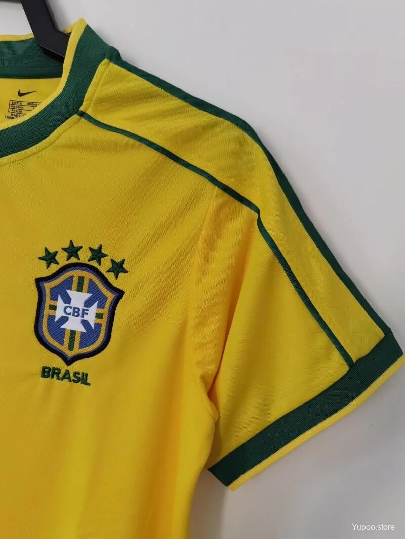 Brésil maillot foot retro 1998