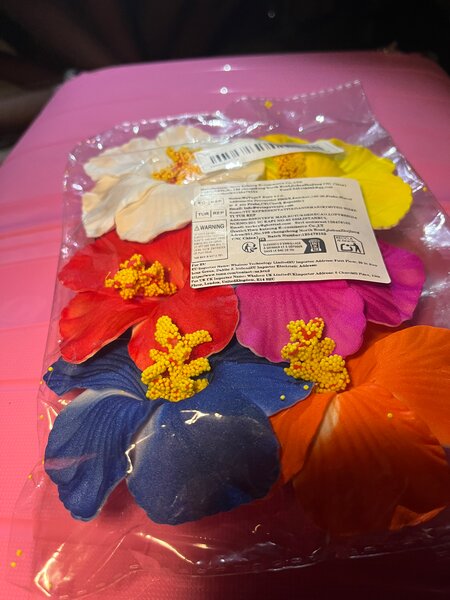 Fleurs artificielles pour cheveux