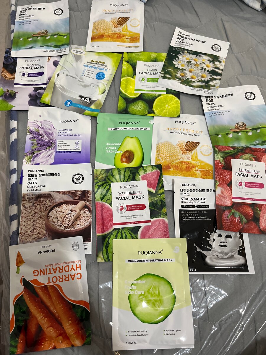 Masques Visage Naturels Puqianna
