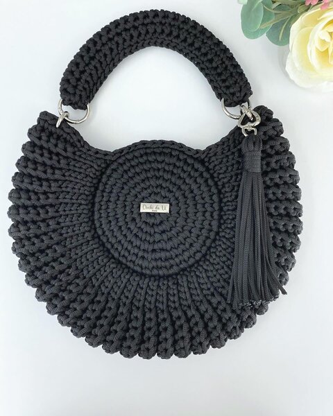 Sac à main en crochet