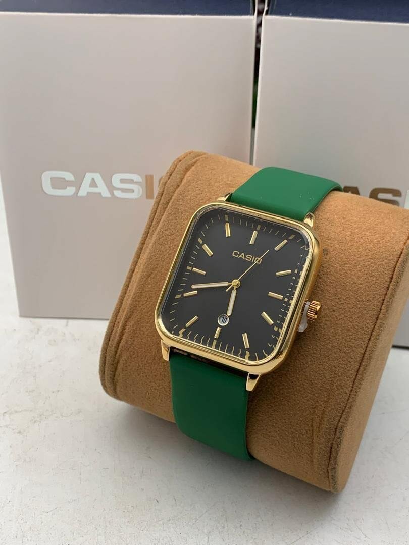 Casio silicon strap watches