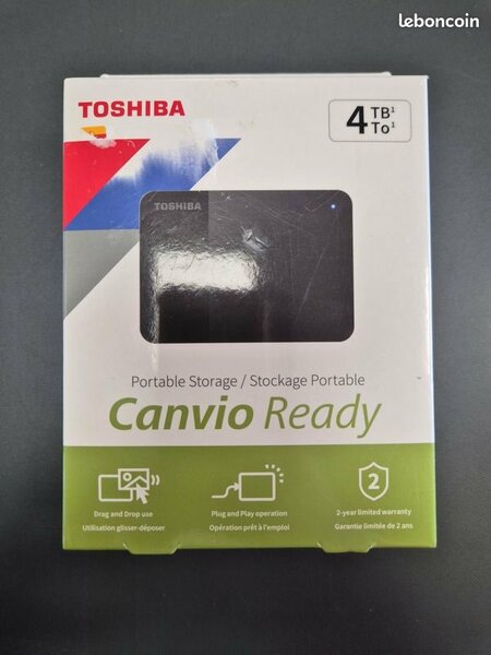 Disque dur externe Toshiba 4TB