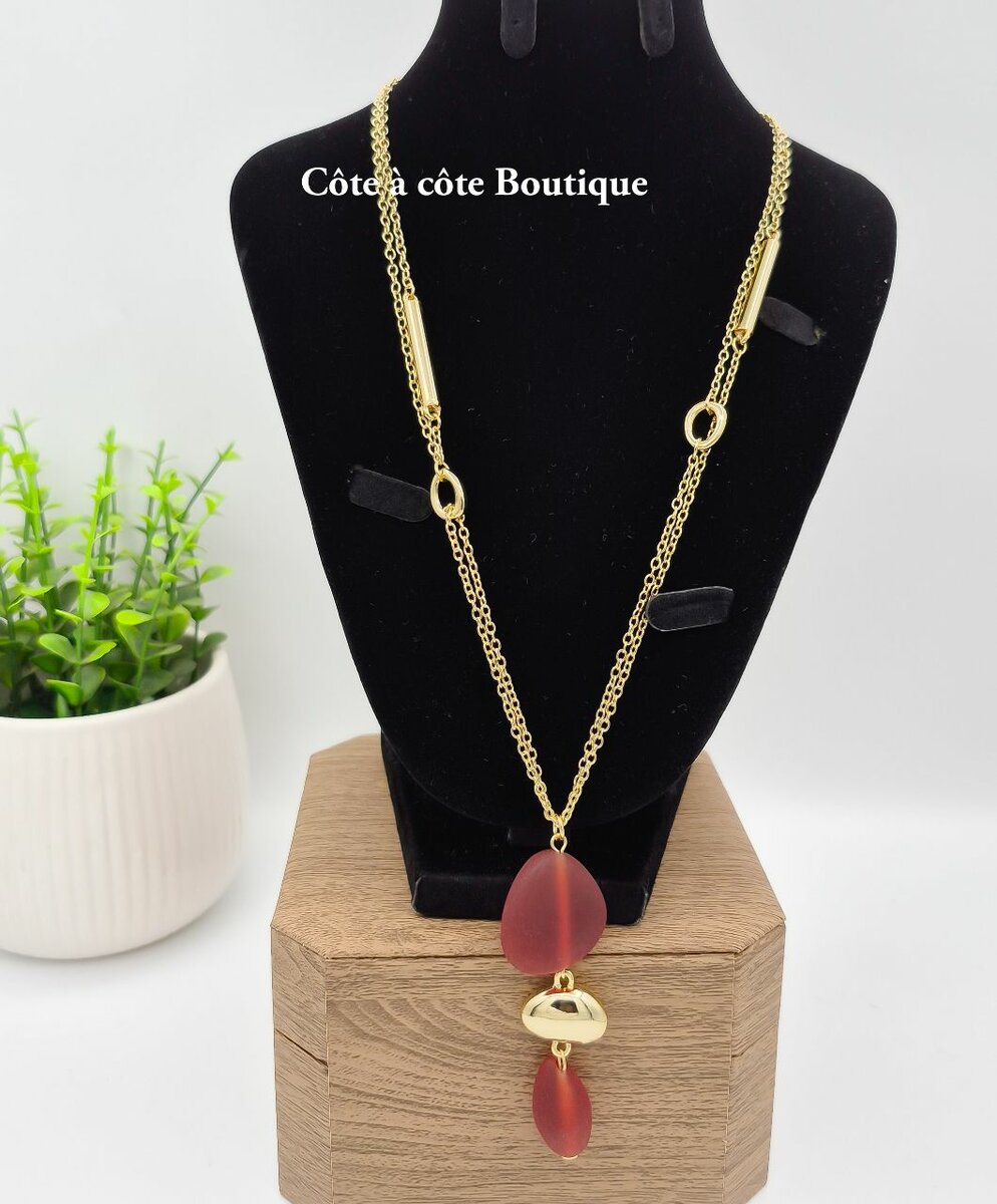 Sautoir plaqué Or viennois