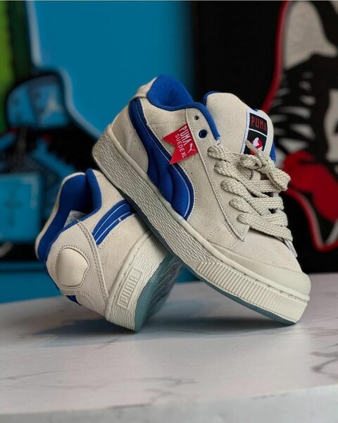Baskets Puma Suede Bleu