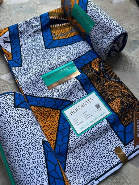 Tissu Wax Hollandais Coloré