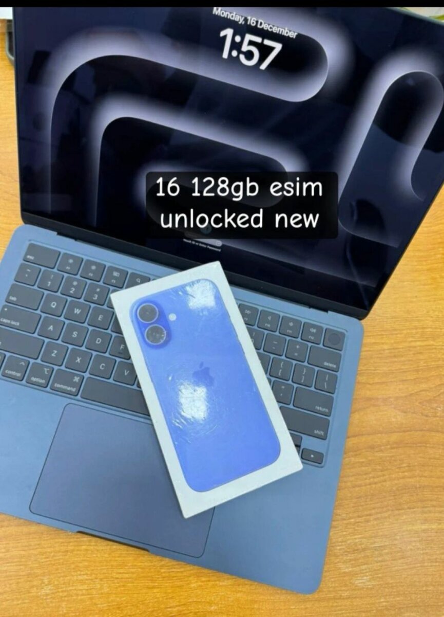 Iphone 16 plus ...128gb  100bh