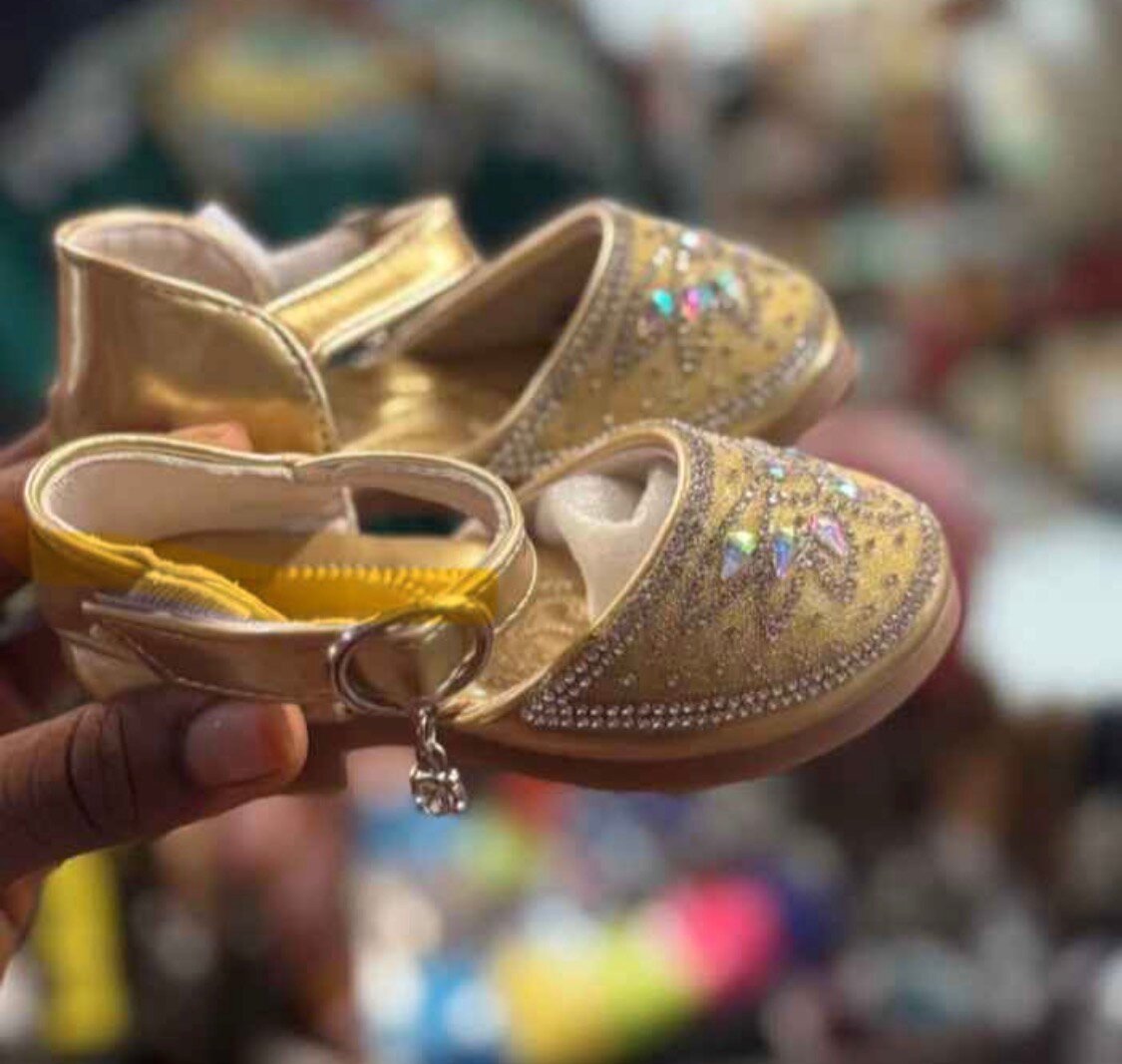 Chaussures enfants pailletées