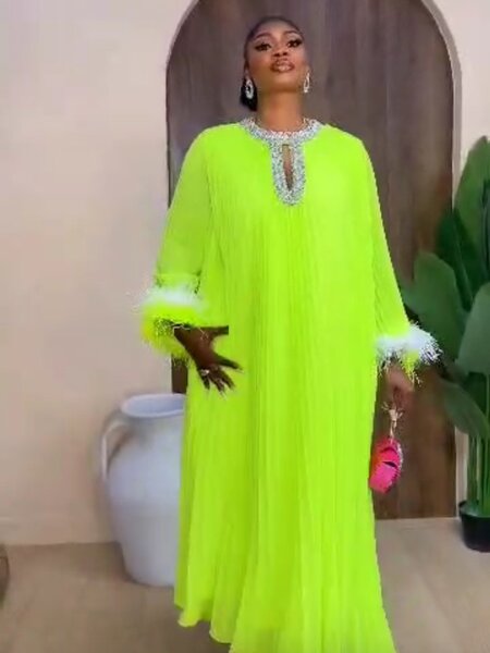 Robe longue fluide élégante