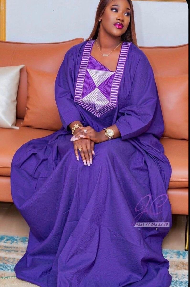 Robe Boubou Élégante Femme