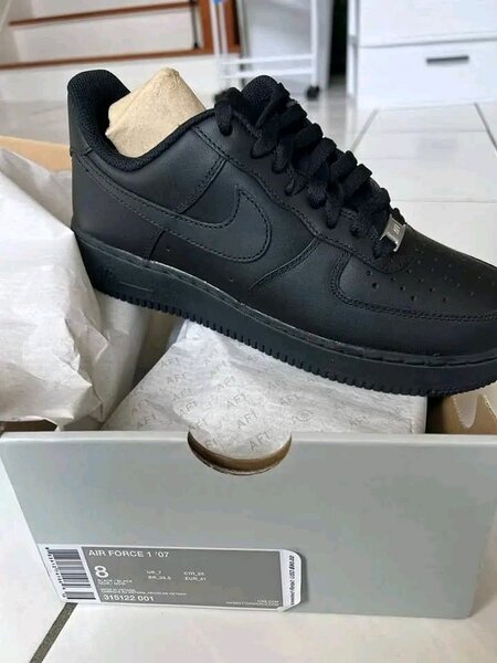 All black air force 1