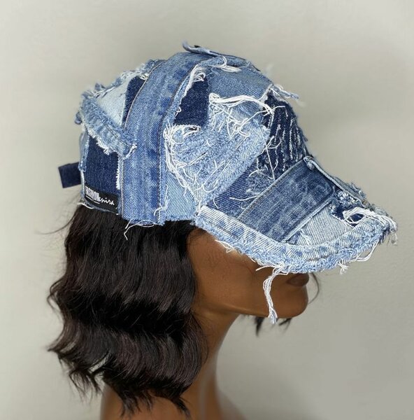Casquette denim jeans size perfect