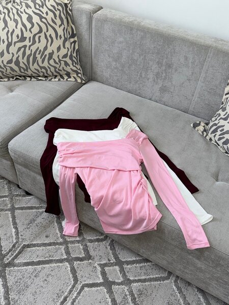 Лонгслив на одно плечо