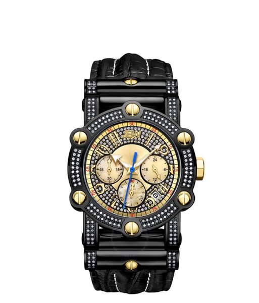 JBW Men's 10 YEAR Anniversary Phantom Diamond & Chronograph