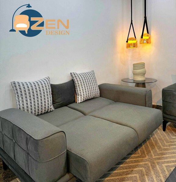 Canapé design Zen en tissu