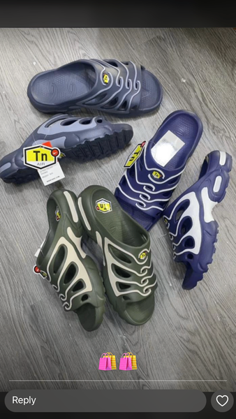 Birkenstock and adidas slides