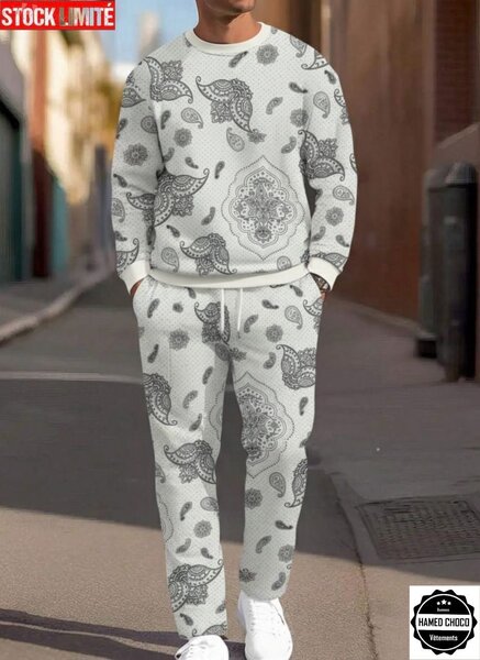 Survêtement imprimé paisley