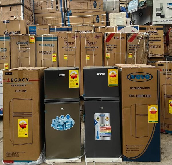 Novo and Legacy top freezer fridge