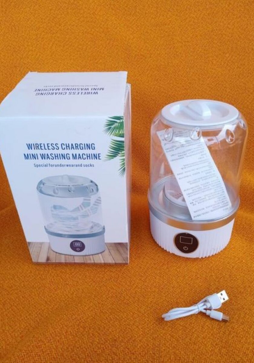 Mini lave-linge portable rechargeable