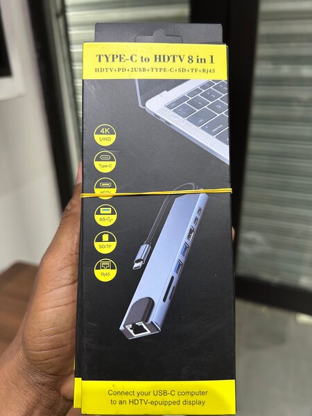 Adaptateur Type-C 8 en 1