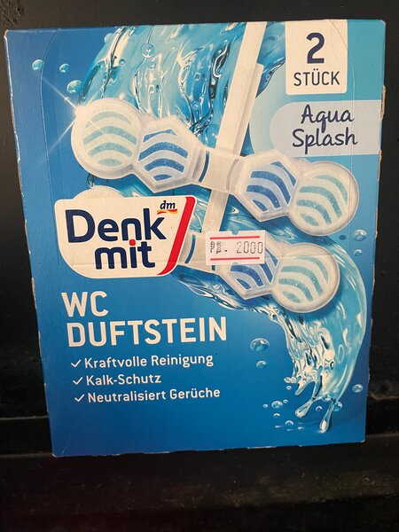 Bloc WC parfumé Aqua Splash