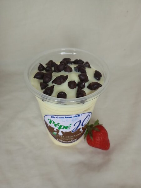 Yaourt au pépites de chocolat