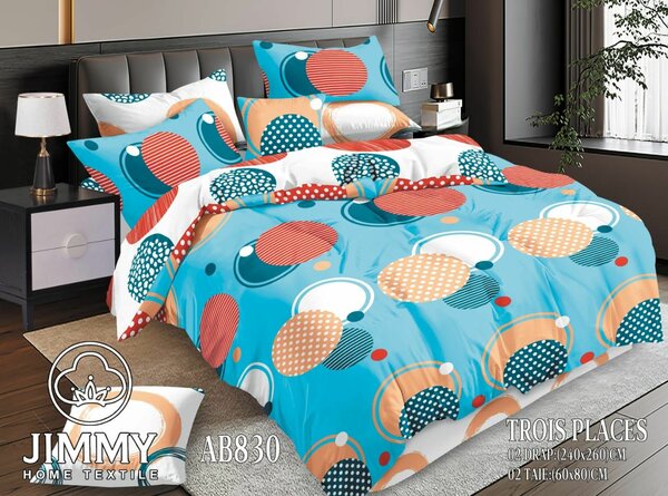 Linge de lit rouge et blanc avec coeurs