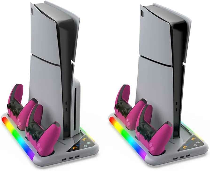 Station de Charge PS5 RGB