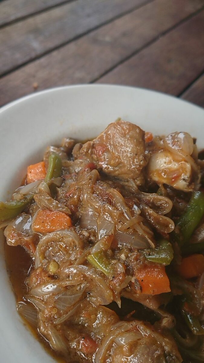 Ragoût de poulet aux légumes