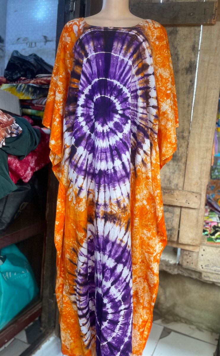Caftan Bohème Tie-Dye