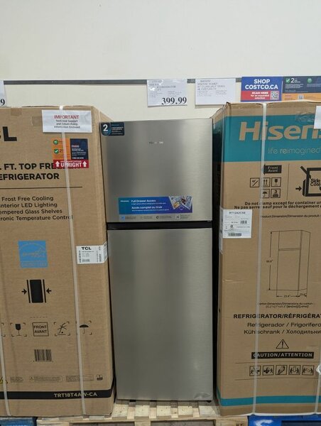 Réfrigérateur Hisense argent