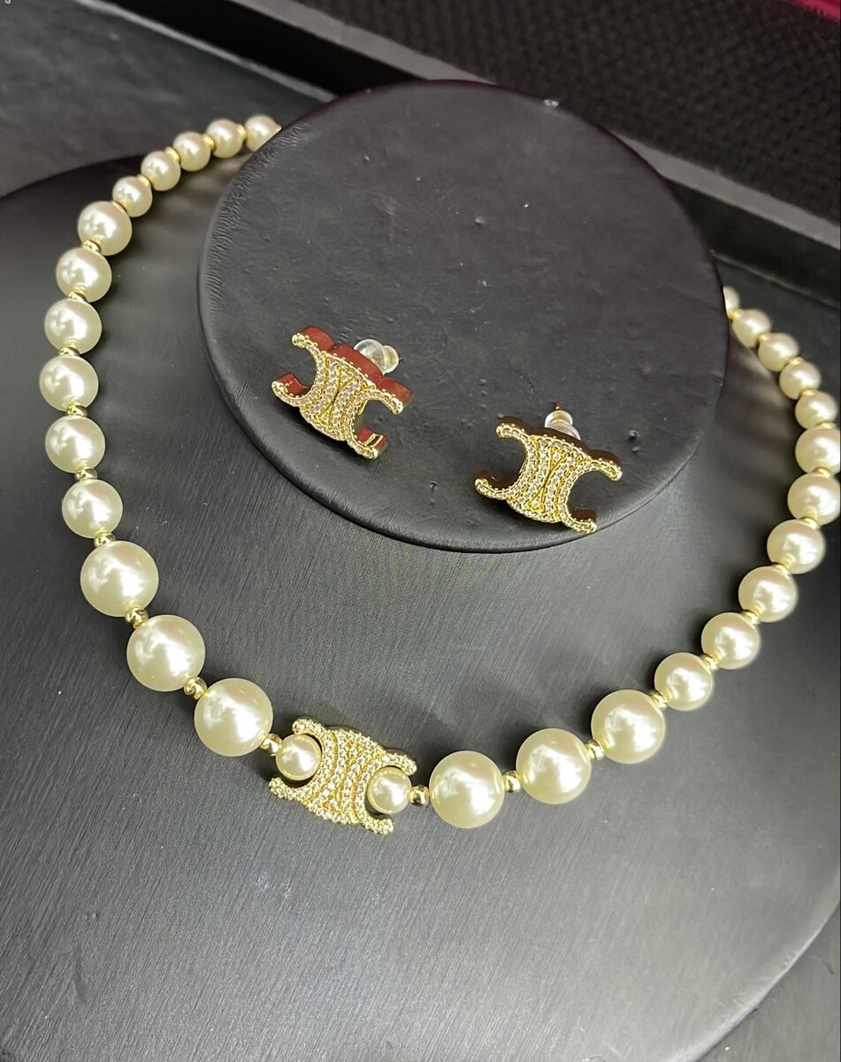 Pearl necklace sets