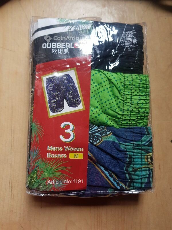 Lot de boxers imprimés