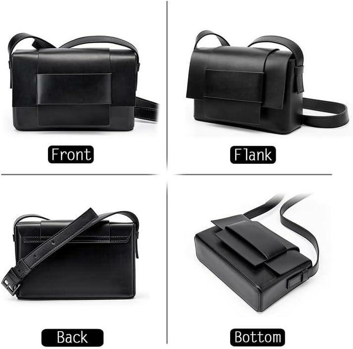 Sac à main en cuir noir