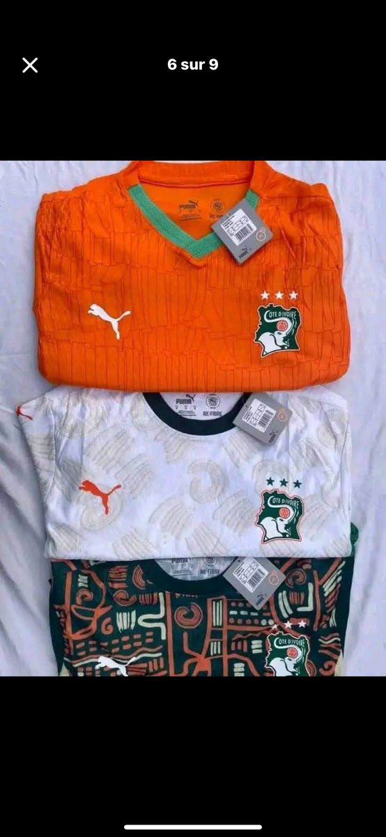 Maillot de football Côte d'Ivoire