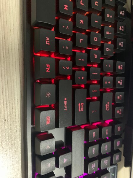 Clavier LED RGB avec Souris