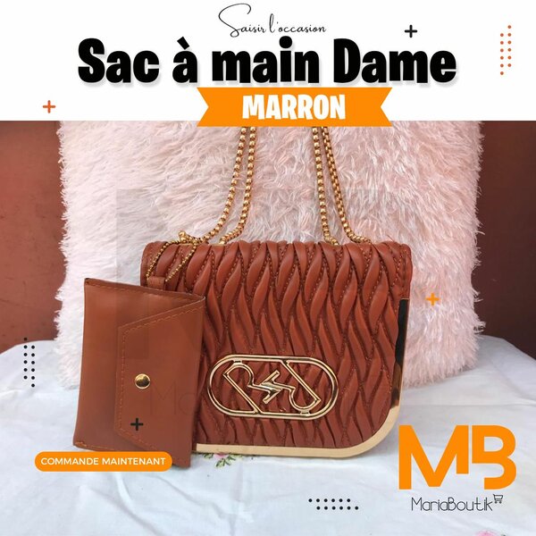 Mbk Sac à main marron Dame