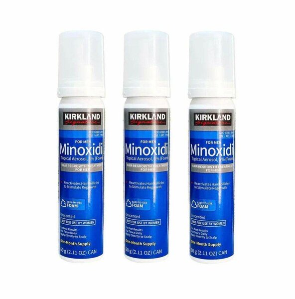 KIRKLAND FOAM 5% MINOXIDIL