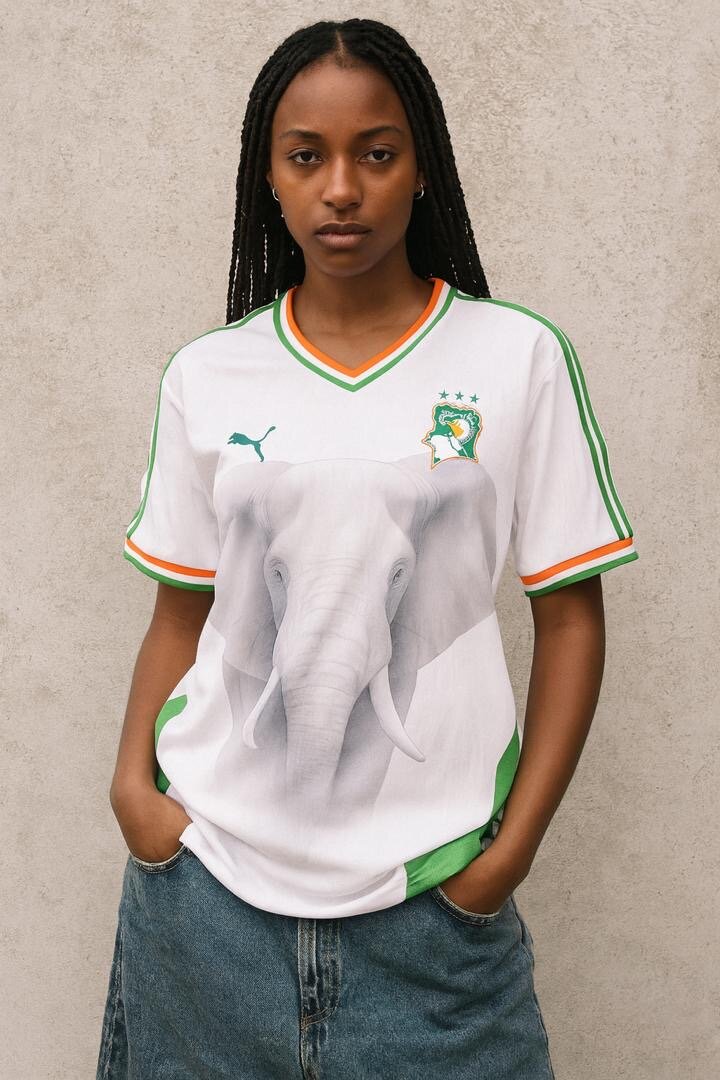 Maillot Côte d'Ivoire Éléphant